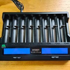 【引取限定】XTAR VC8 Plus LCDバッテリーチャージャー　美品！の画像