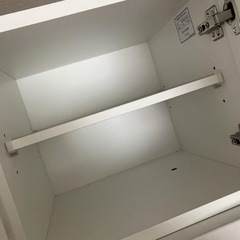 ニトリ リガーレ 食器棚 上置き 120cm ホワイト 白 キッチンカウンターの画像