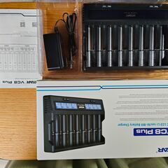 【引取限定】XTAR VC8 Plus LCDバッテリーチャージャー　美品！の画像