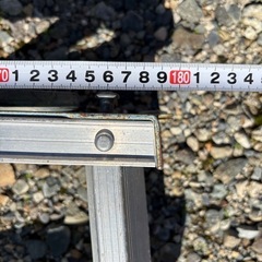 ハセガワ　6段脚立　兼用はしご　アルミ合金製兼用脚立　B-10　RC-18　天板までの高さ1m70cm　はしごの全長3m57cmの画像