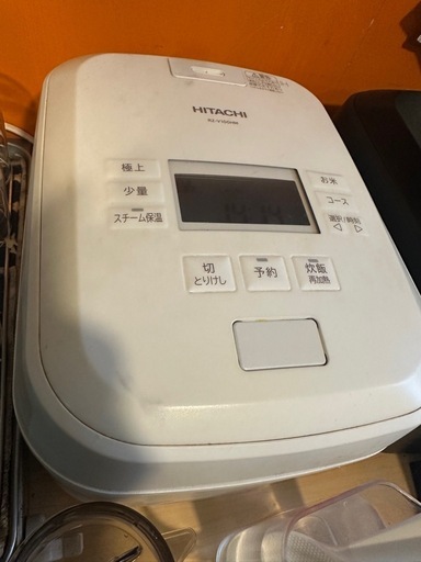 炊飯器5.5合炊HITACHI RZ-V100HM