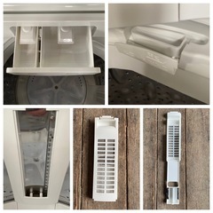 ニトリ 全自動洗濯機 6kg NT60T1WH 2025年製 白 ホワイト 縦型 洗濯機 生活家電の画像