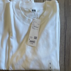ユニクロ　エアリズムコットンクルーネックTシャツの画像