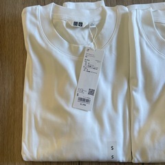 ユニクロ　エアリズムコットンクルーネックTシャツの画像
