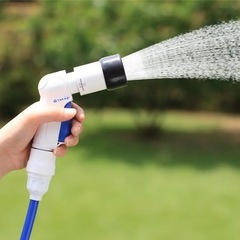 ガーデニングホースの取り付け