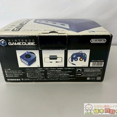 Nintendo/任天堂 ゲームキューブ 本体セット 箱あり 日焼け劣化あり ※動作確認済みの画像