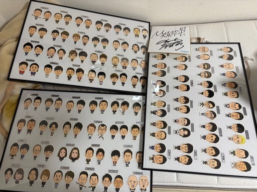 芸人ステッカー＋天才ピアニストサイン