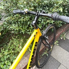 🔵中古車🔵　HUMMER　クロスバイク　キレイ✨　SHIMAN外装6段変速　西宮市　点検調整永久無料✨　整備済み　洗車済み　中古自転車の画像