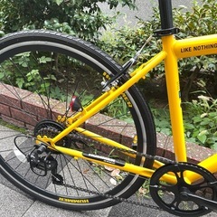 🔵中古車🔵　HUMMER　クロスバイク　キレイ✨　SHIMAN外装6段変速　西宮市　点検調整永久無料✨　整備済み　洗車済み　中古自転車の画像
