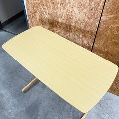 昇降テーブル VT-7976 ナチュラル 幅80cm サイドテーブル 高さ調節 ベッドサイドの画像