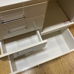🤍シンプル🤍NITORI レンジボード ホワイト　 No.2599の画像