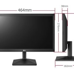 LG モニター ディスプレイ　19.5インチWXGA 20MK400H-Bの画像