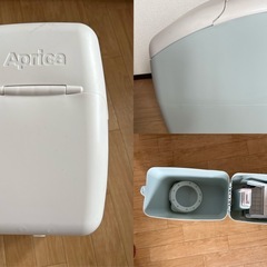 赤ちゃん用　お風呂　+ おしりふき加熱用　+ おもつ入り箱の画像