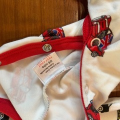 美品pixie dixie ロンパース約70 カバーオールパジャマスリープスーツの画像