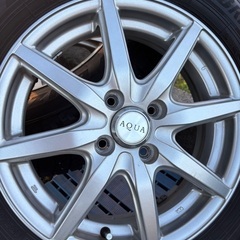 お気軽にお問合せ下さい　タイヤ・ホイール　アクアなどコンパクトカーにの画像