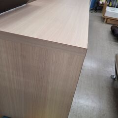 J1675【リユースのサカイ柏店】引き出し付き収納ラック　木目調　クリーニング済み　の画像