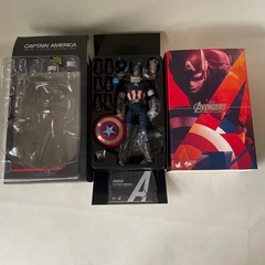 Hot Toys ホットトイズ マーベル アベンジャーズ CAPTAIN AMERICA キャプテン・アメリカ 1/6 MMS 281 中古美品  の画像
