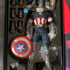 Hot Toys ホットトイズ マーベル アベンジャーズ CAPTAIN AMERICA キャプテン・アメリカ 1/6 MMS 281 中古美品  の画像