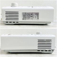 【美品・動作品】リンナイ/ガス瞬間湯沸器/RUS-V561(WH)/2021年製/都市ガス用/給湯器/ホース付/E0EX0115の画像