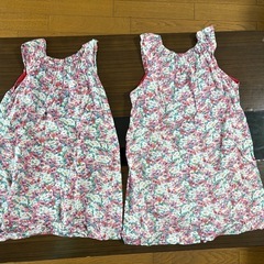 サイズ100夏服ワンピース　6着の画像