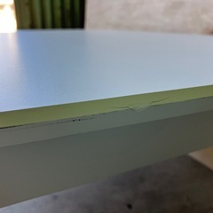 こたつテーブル 長方形 ホワイト 75cm×105cm リビングテーブル 座卓 （２）の画像