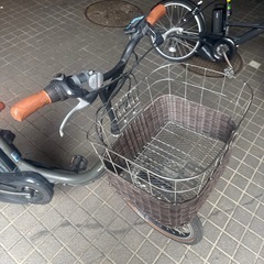 電動自転車　ヤマハ　PAS CITY C 8.7アンペアバッテリー　スペアキー3本付き、3段ギアの画像