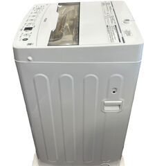 未使用 再生品 ハイアール 全自動電気洗濯機 4.5kg 2025年製 JW-HS45C ホワイトの画像