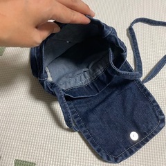 【美品】デニムショルダーバッグの画像