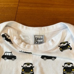 美品pixie dixie ロンパース約80カバーオールスリープスーツの画像