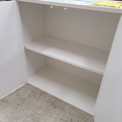 J1679【リユースのサカイ柏店】IKEA　イケア　扉付きキャビネット　EKET　エーケト　ホワイト　クリーニング済み　参考価格12,000円の画像