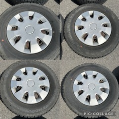 軽自動車 4穴PCD100 155/80R13 スタッドレスタイヤ 岐阜 愛知の画像