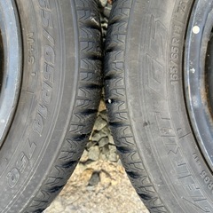【㊗️ご成約🎊】【軽自動車用 155/65R14 スタッドレスタイヤ TOYO GARIT GS スチールホイール付き 4本セット 】＊ご不要なホイール等、自動車部品と交換可能な場合もありますのでお気軽にお問い合わせください。の画像