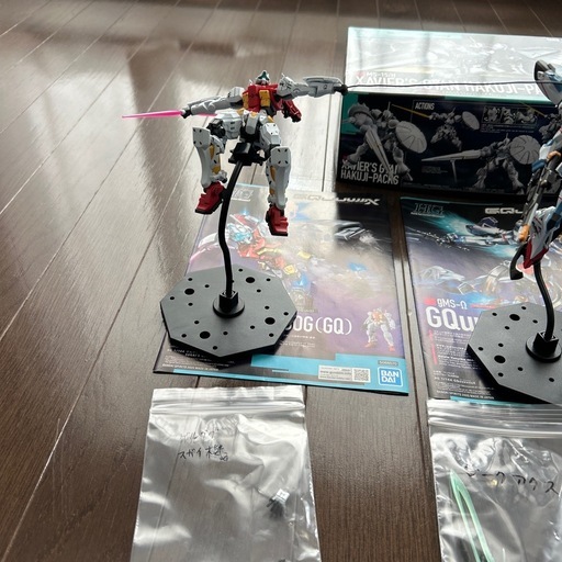 ガンプラ　ジークアクス　ゲルググ（スガイ機）　赤いガンダム　軽キャノン　ジフレド　エグザベ専用ギャン　軍警ザク