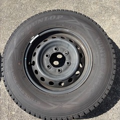 【状態良好】E26キャラバン スタッドレス WINTER MAXX SV01純正スチールホイール ▼15×5.5J 139.7/6H ET約45▼の画像