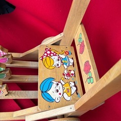 手押し車　レトロ　中古品の画像