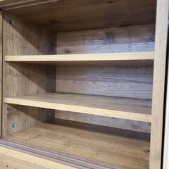 J1681【リユースのサカイ柏店】モダンデコ　キッチンボード　レトロ調　クリーニング済みの画像