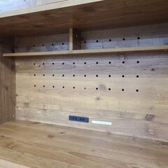 J1681【リユースのサカイ柏店】モダンデコ　キッチンボード　レトロ調　クリーニング済みの画像