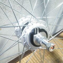 ★２６インチ★LEDオートライト＋６段ギア後輪set★バンドブレーキ★タイヤ新品★の画像