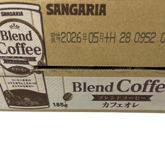 カフェオレ　185g×30缶の画像