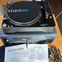 Stanton T.55 USB ターンテーブル　DJ機器　レコードプレイヤー　 の画像