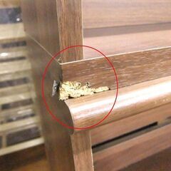 本棚 幅120×奥30×高199 ベガコーポレーション 棚 収納棚 マガジンラック ブラウン 茶系 札幌市厚別区 厚別店の画像