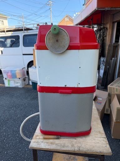 かき氷き機