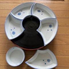 オードブル回転皿の画像