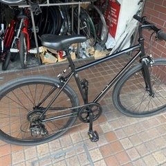 700c 7speed　ブラックの画像