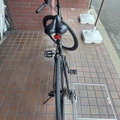 700c 7speed　ブラックの画像