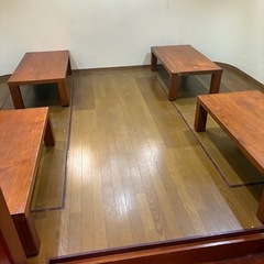 座卓・ローテーブル×4台の画像