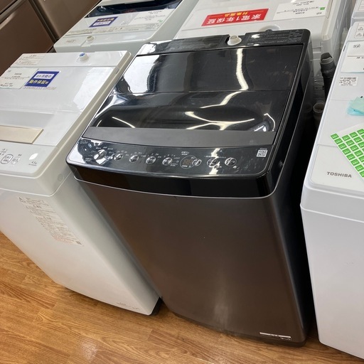 安心の1年保証付。【Haier 全自動洗濯機 OBBW-60A 6.0kg 2024年製】取りに来れる方限定