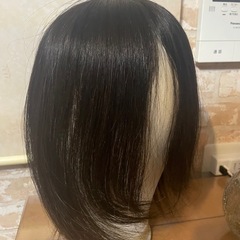 百合子ウィッグ　部分ウィッグ　ヘアピースの画像