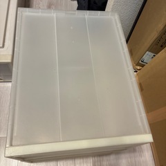 収納箱　プラスチックの画像