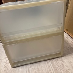 収納箱　プラスチックの画像